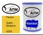 Preview: Ferrari, Giallo Modena, 4250: 500ml Lackdose, von ATW Autoteile West.